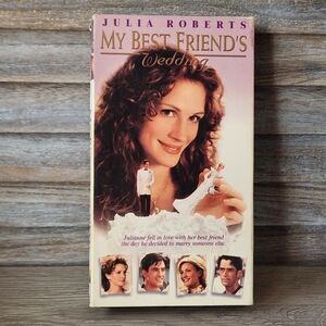 🔥 Best Friends Wedding Vhs Tape Movie Comedy Romcom Romatic Bridal